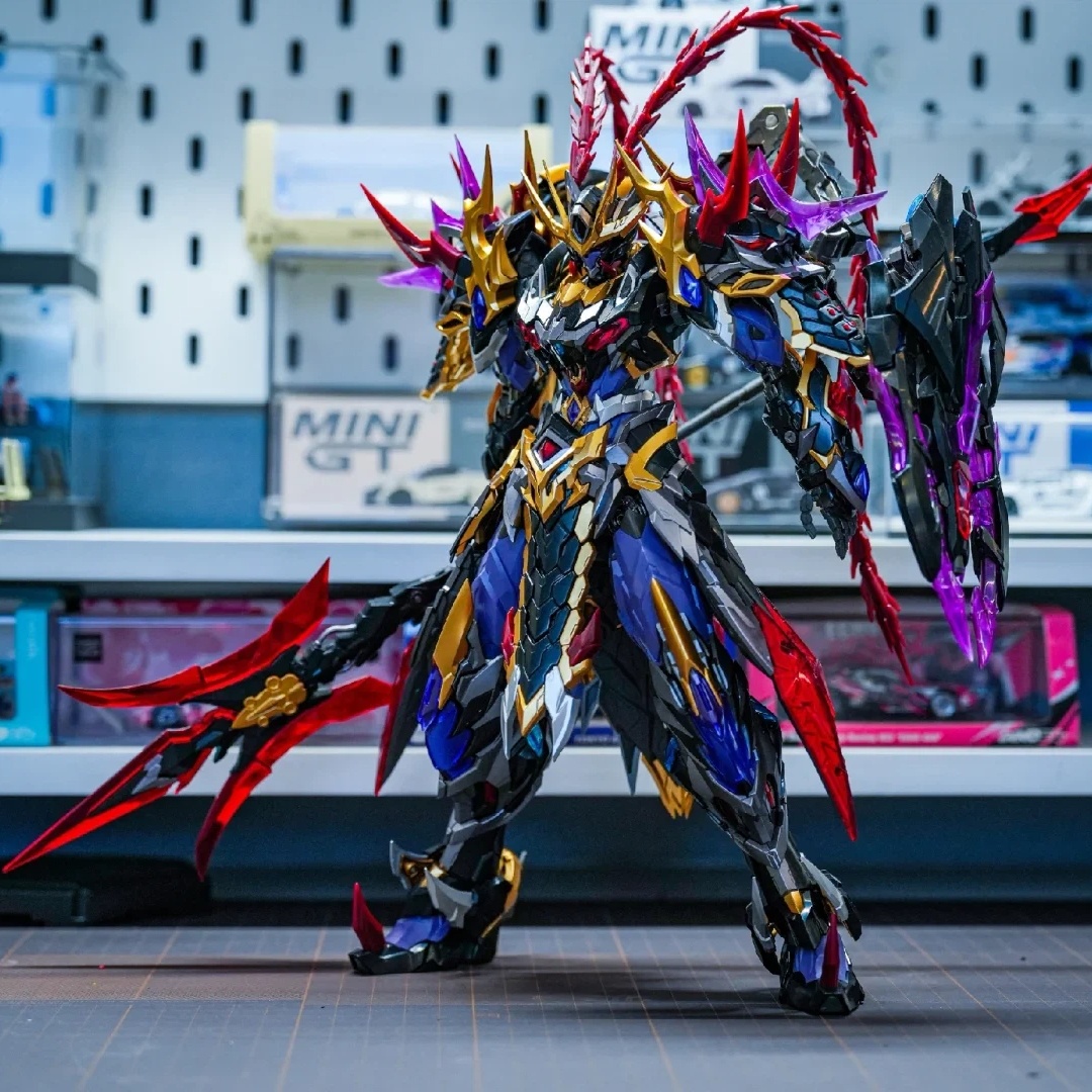 Model Kit Zhao Yun - Motor Nuclear Lu Bu Mecha Model