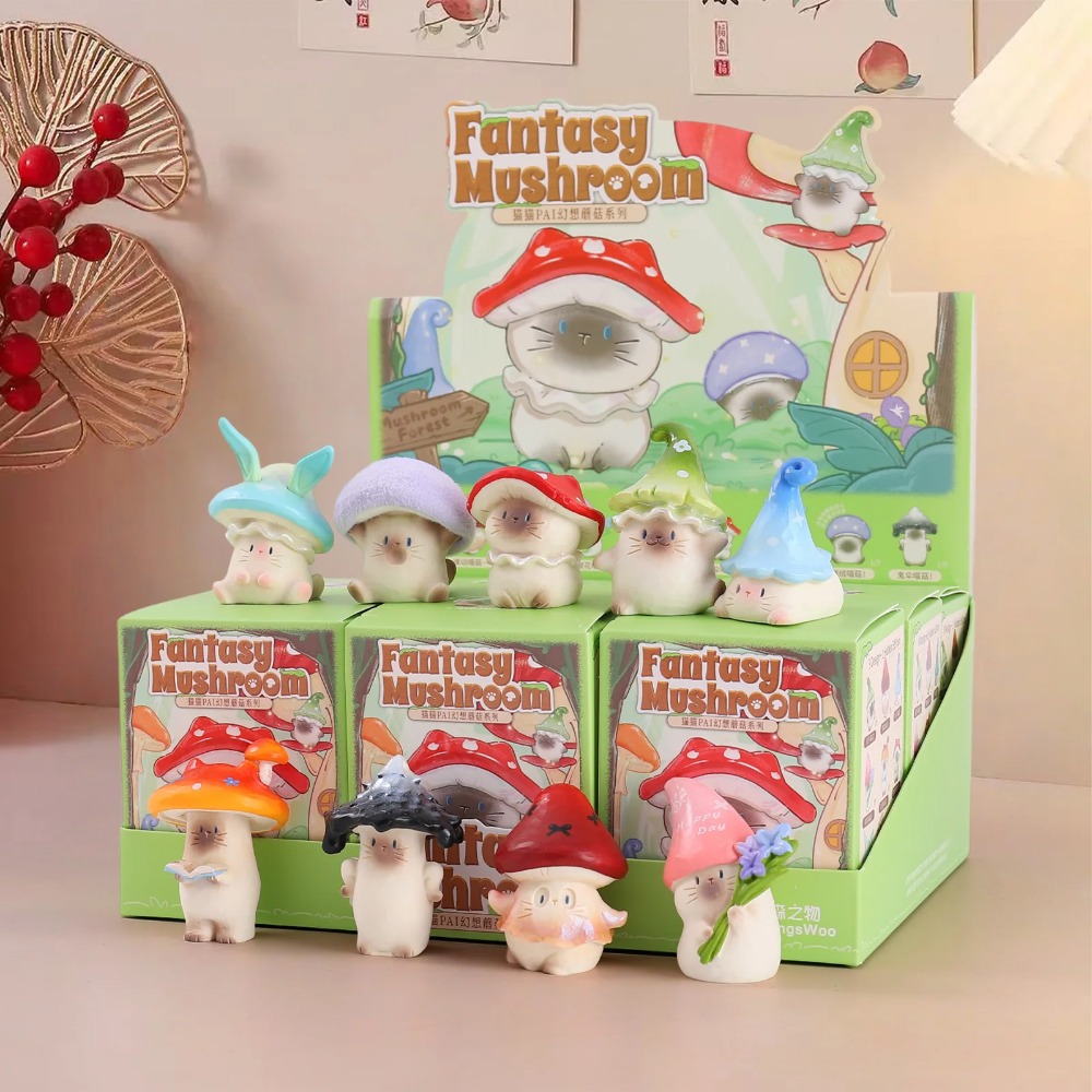 Model Kit Fantasy - Cat Pai Fantasy Mushroom Series Blind