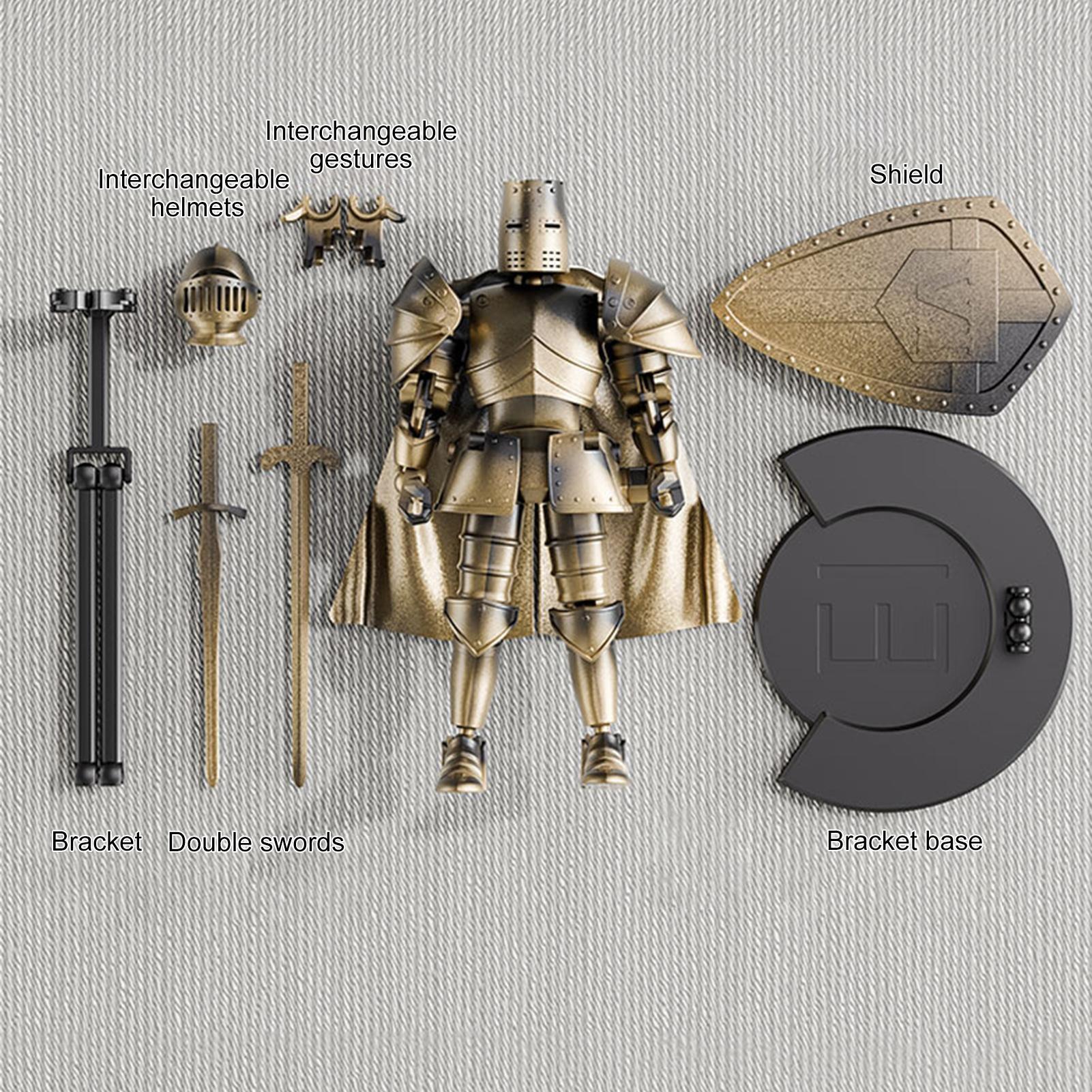 Model Kit Medabots - Medieval Action Figures Medieval Flexible Statue
