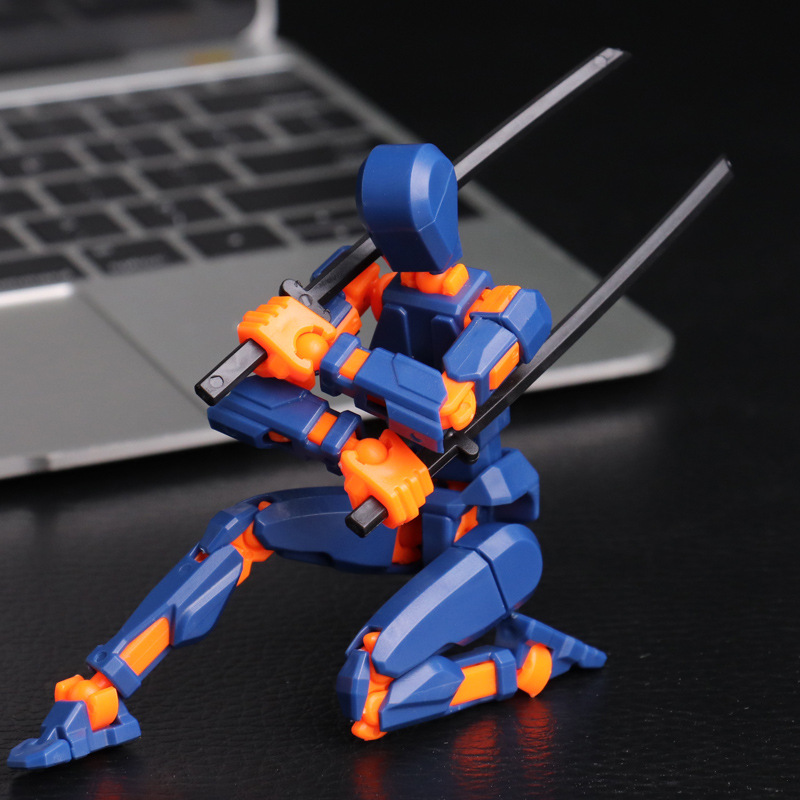 Model Kit Medabots - Multi-Jointed Movable Shapeshift Robot 3D Printed