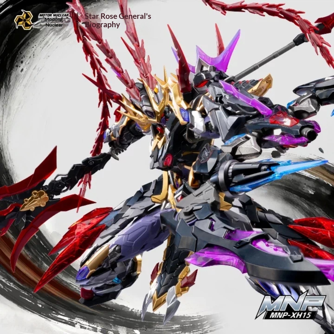 Motor Nuclear Lu Bu Mecha Mode - огляд і ціна Model Kit Zhao Yun