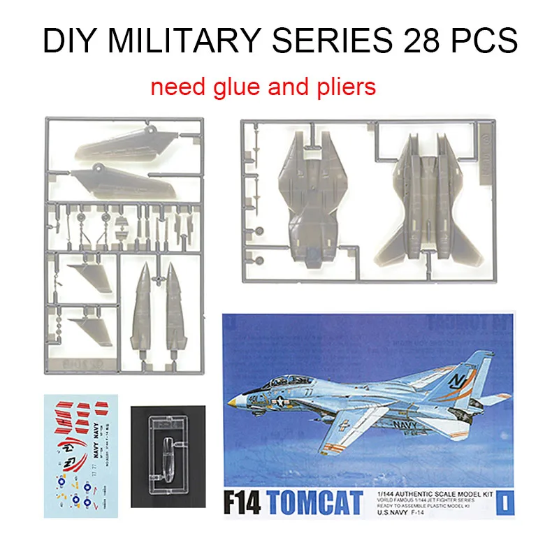 1/144 Assembly Fighter Model U - огляд і ціна Model Kit Academy