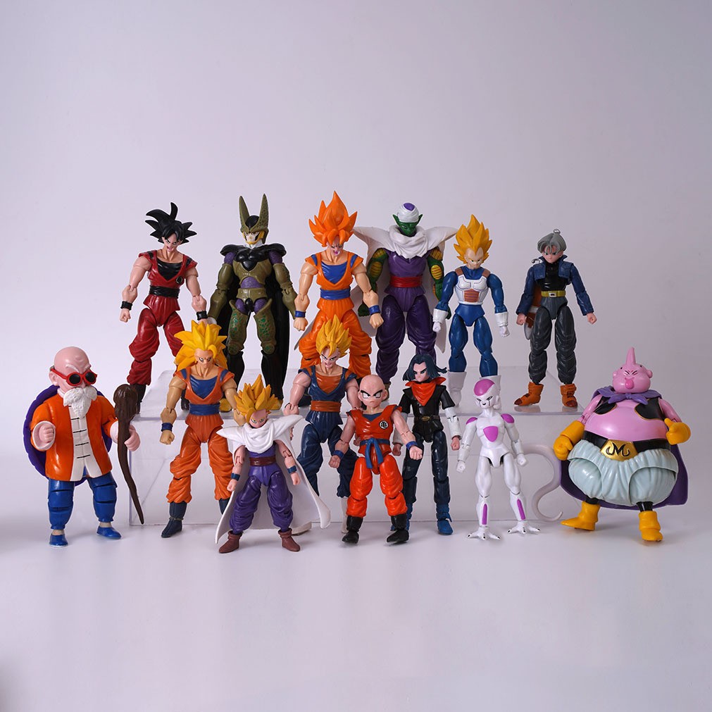 1-14PCS Anime Dragon Ball Z Su - огляд і ціна Model Kit Vegeta