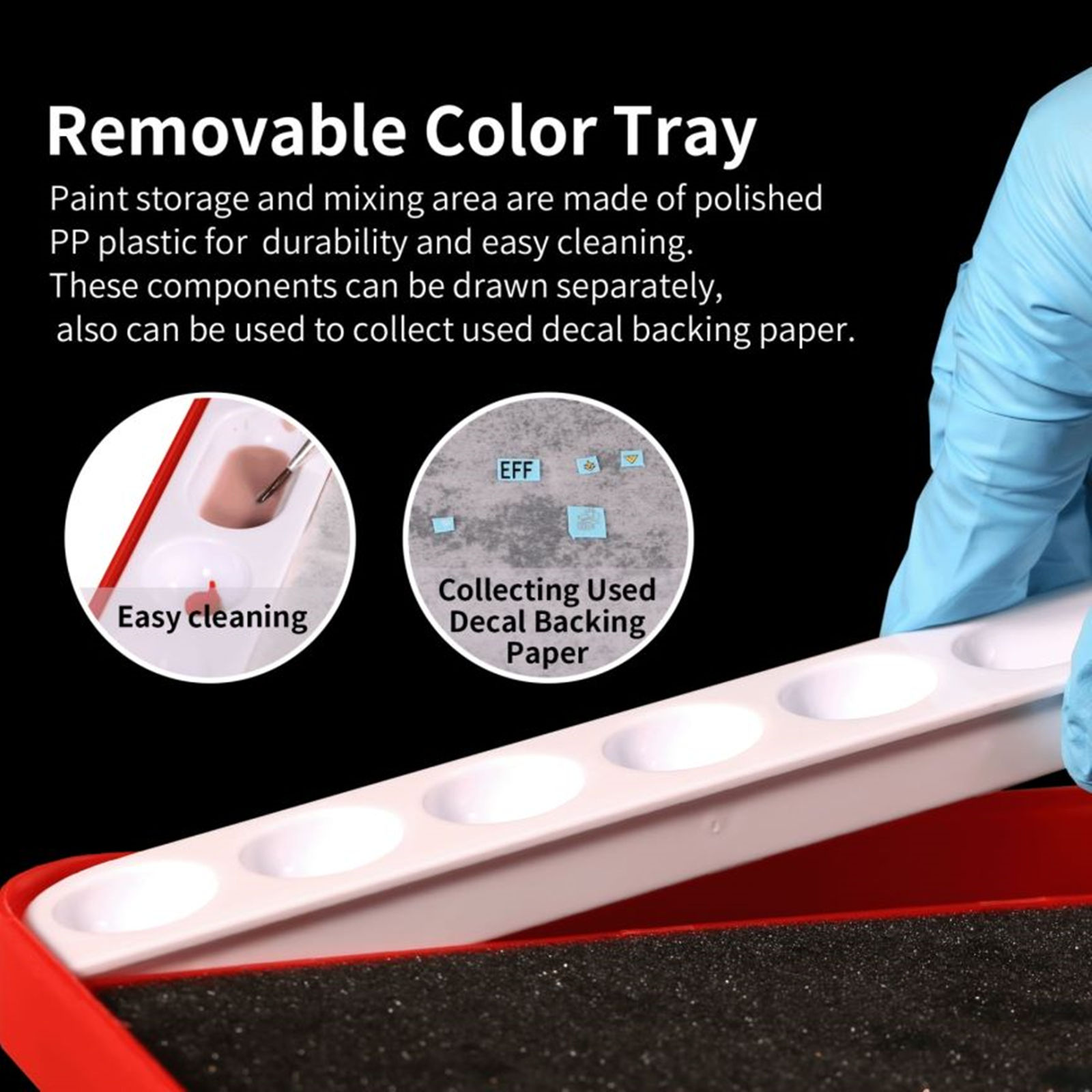 DSPIAE MP-01 PRO Moisturizing  - огляд і ціна Model Kit Paint Set