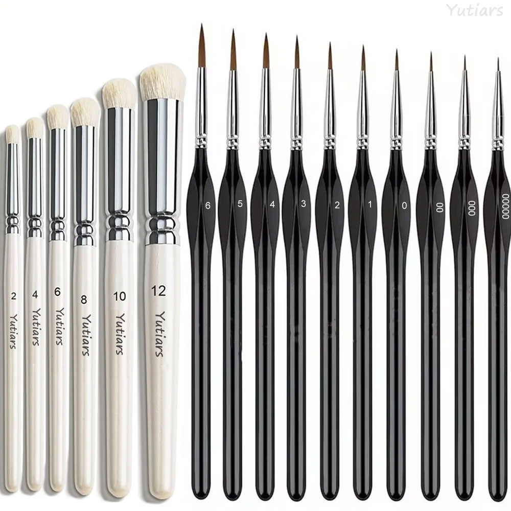 Miniature Paint Brushes Drybru - огляд і ціна Model Kit Paint Set