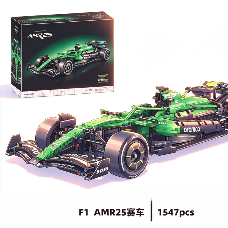Creative MOC 1:8 AMR25 Martin  - огляд і ціна Model Kit F1