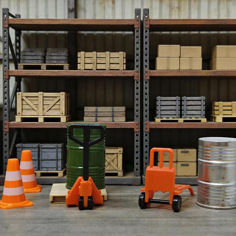 Miniature Warehouse Scene Mode - огляд і ціна Model Kit Fantasy