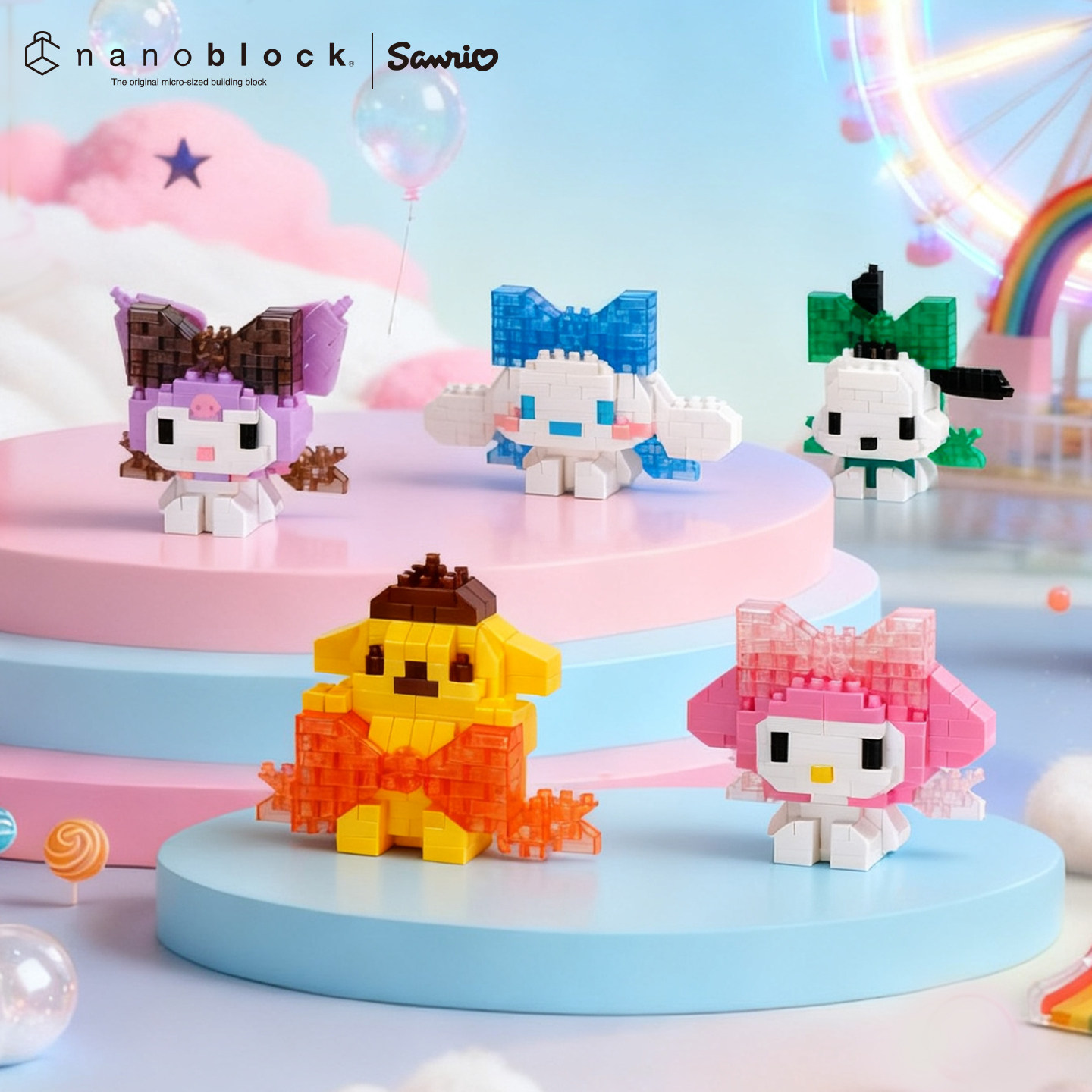 Nanoblock Sanrio Micro Buildin - огляд і ціна Model Kit Anime Girl