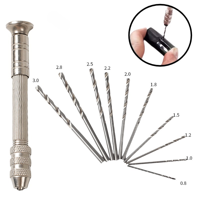 Manual Pin Vise Hand Drill Set - огляд і ціна Model Kit Vise
