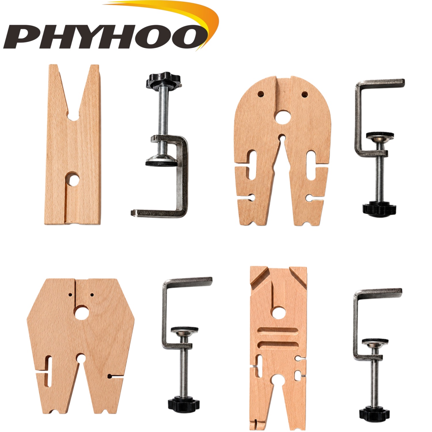 PHYHOO Wood Mini Table Clamp S - огляд і ціна Model Kit Vise