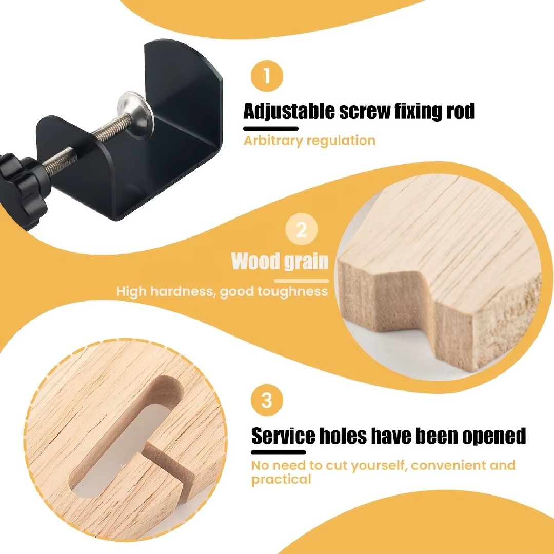 PHYHOO Wood Mini Table Clamp S - огляд і ціна Model Kit Vise