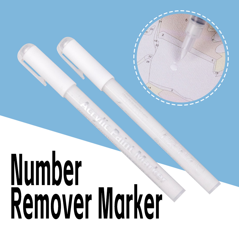 Number Remover Marker White Ma - огляд і ціна Model Kit Paint Remover