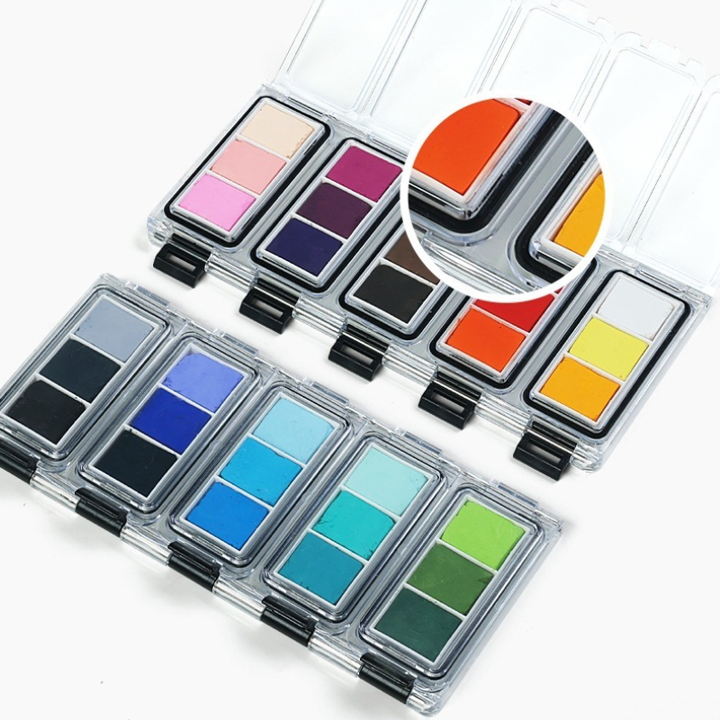 15-color Dry Color Powder Set  - огляд і ціна Model Kit Paint Set