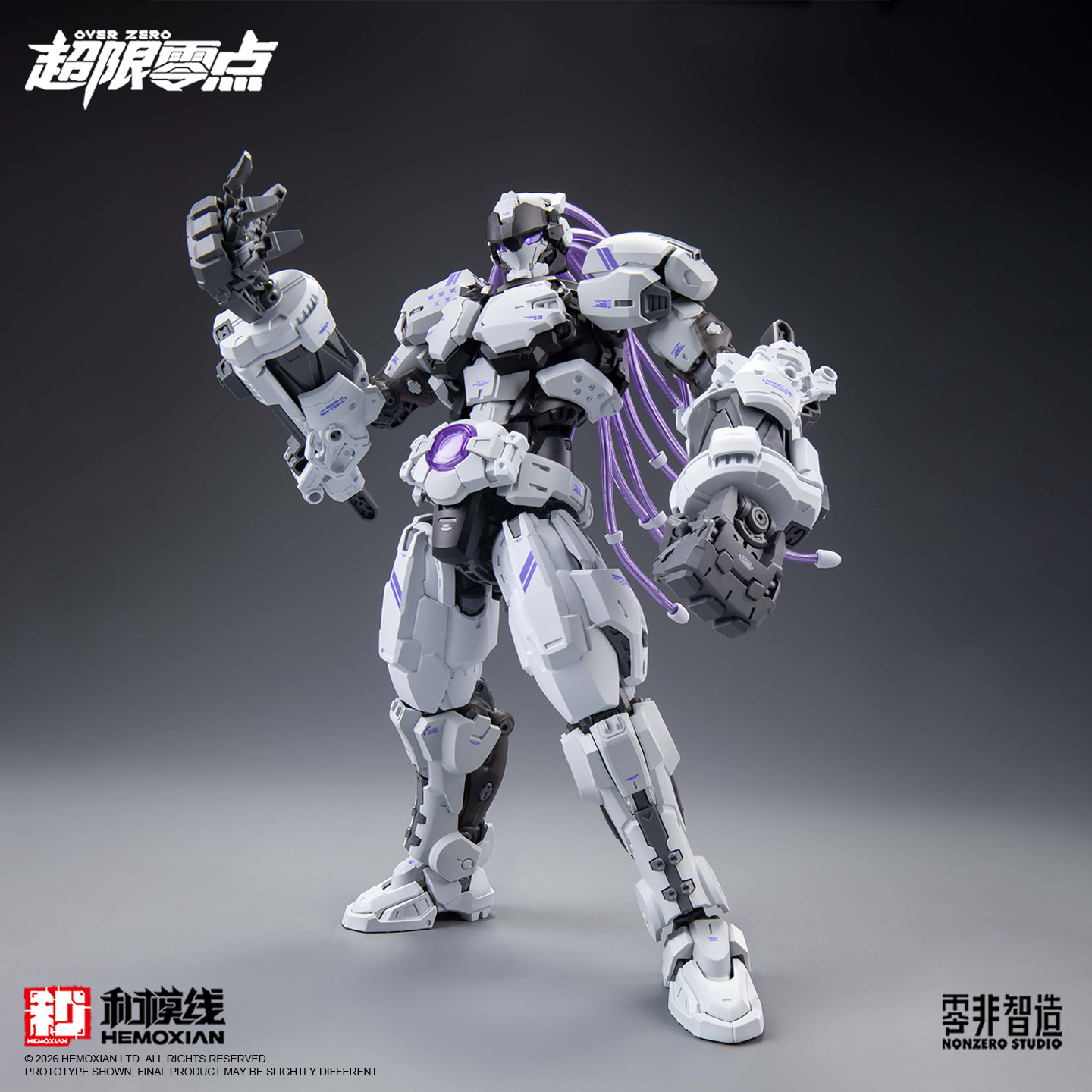 Genuine HEMOXIAN Over Zero Ser - огляд і ціна Model Kit Zhao Yun