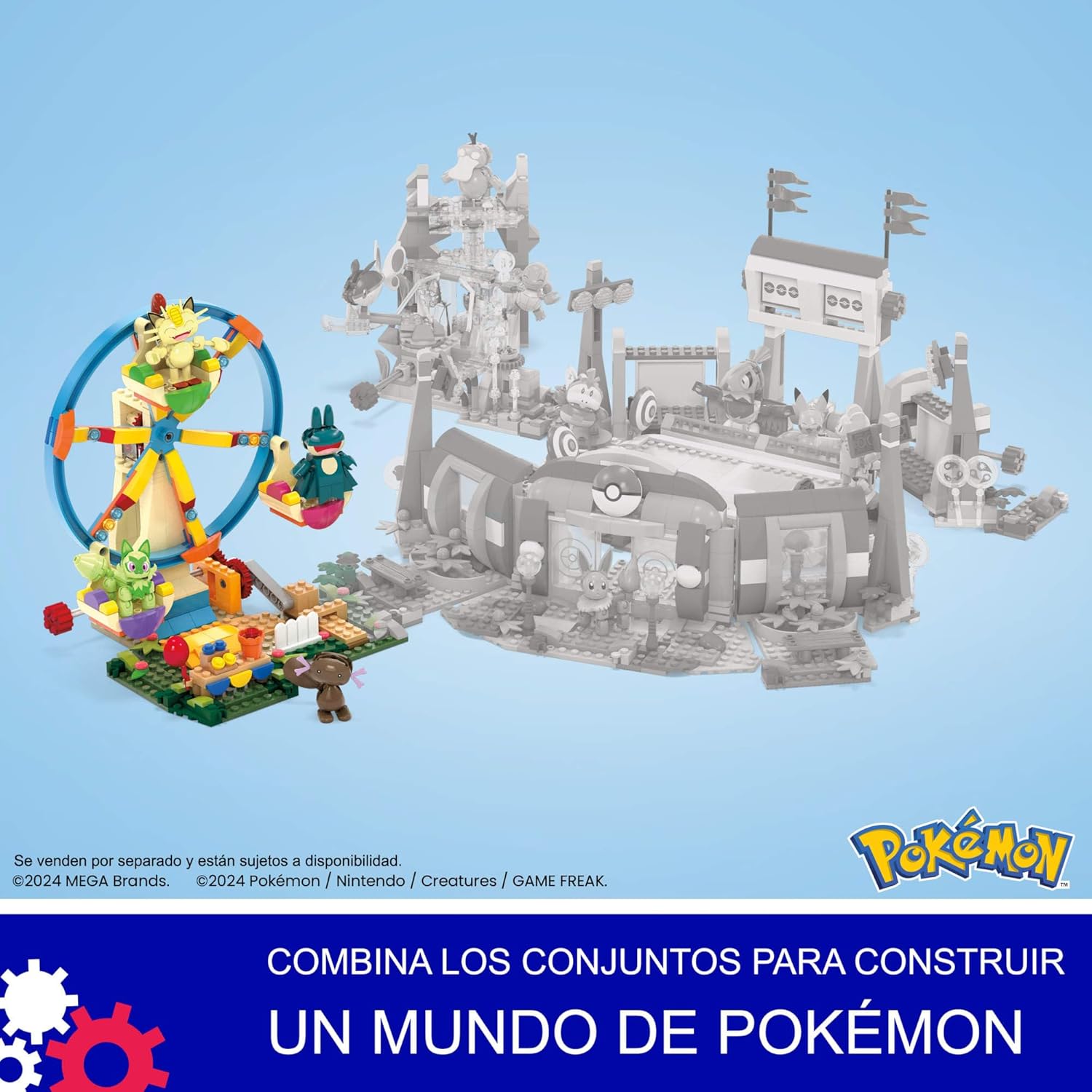 MEGA Pokémon Fun on the Ferris - огляд і ціна Model Kit Quick Pokemon