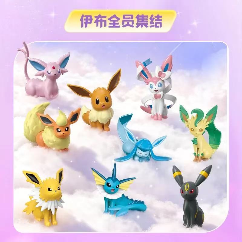 Pokemon Eevee Family Series Bu - огляд і ціна Model Kit Quick Pokemon