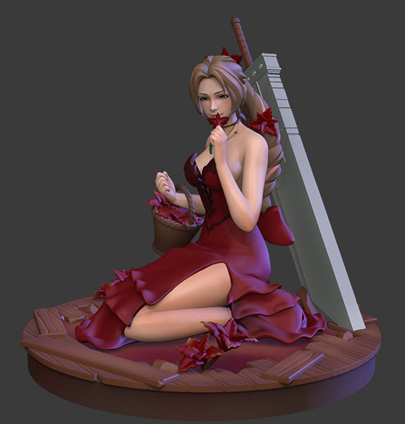 Resin Figure Kit  Aerith Gains - огляд і ціна Model Kit Medabots